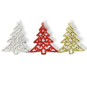 تعليقة زينة للكريسماس علي شكل شجرة صغيرة