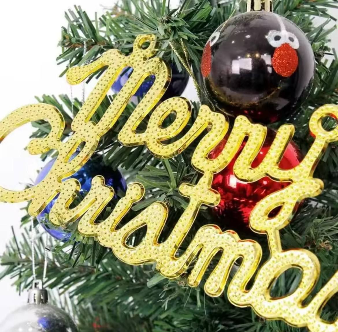 تعليقة كلمة Merry Christmas - الصورة 6