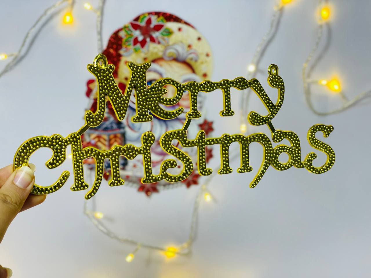 تعليقة كلمة Merry Christmas - الصورة 4