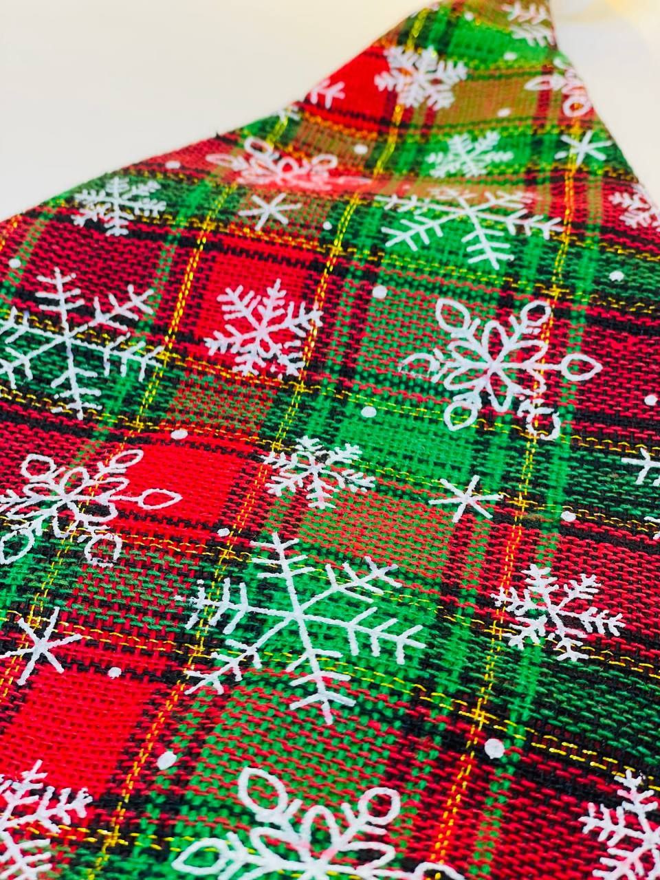 طرطور كريسماس نقشة كاروه -38 سم - الصورة 3