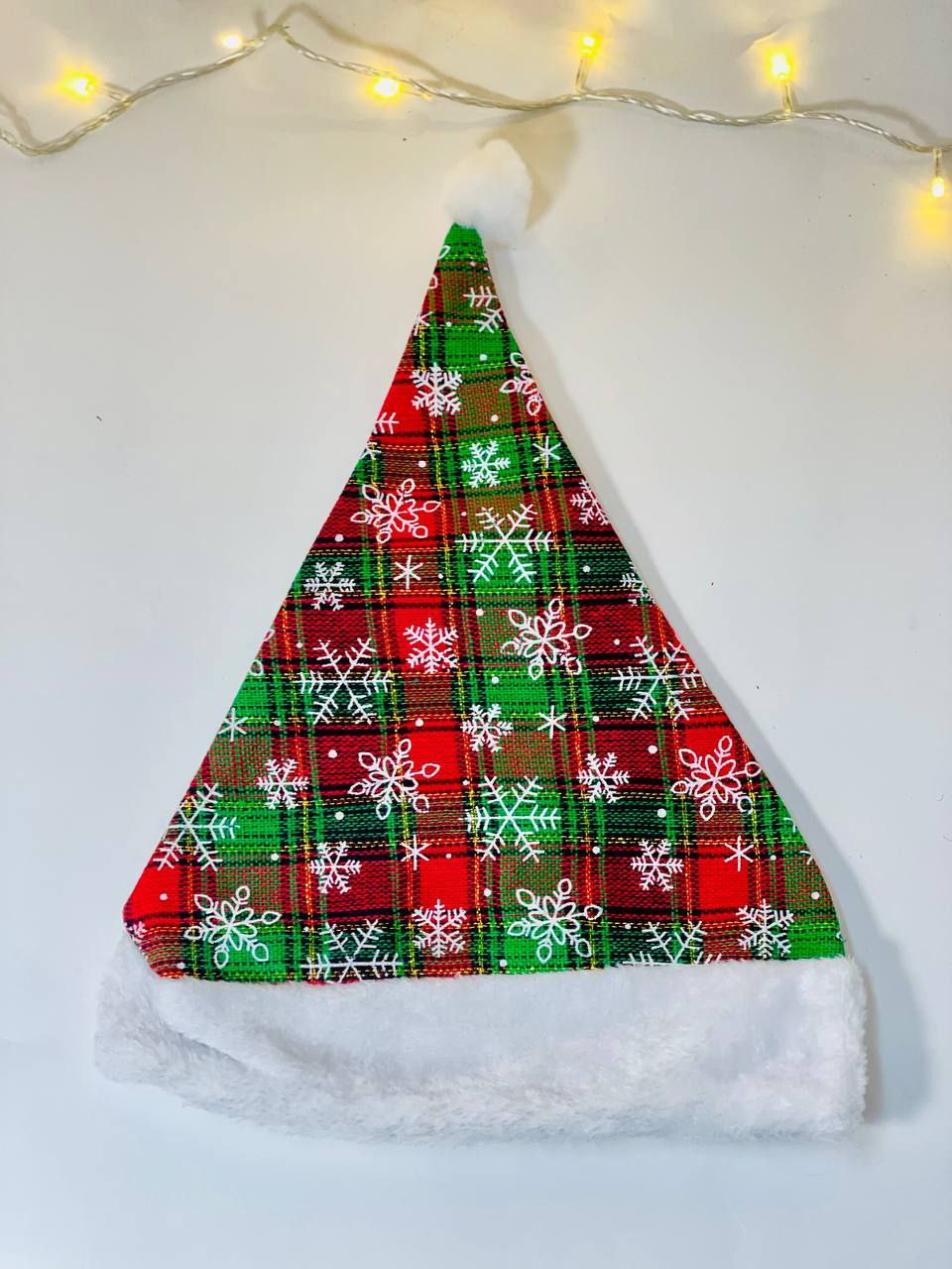 طرطور كريسماس نقشة كاروه -38 سم - الصورة 2