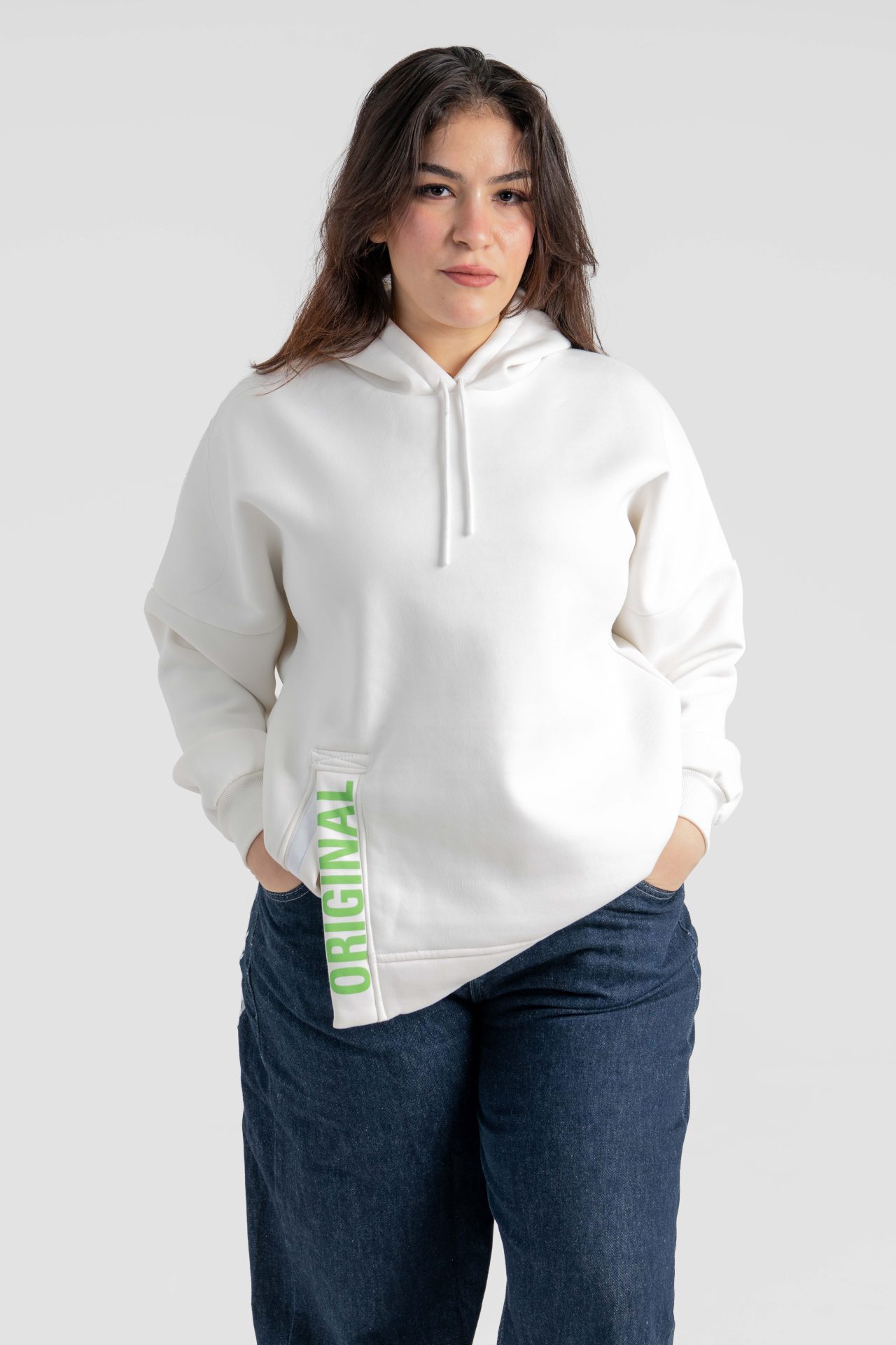 سويت شيرت خامة ميلتون دابل براش - White - الصورة 4