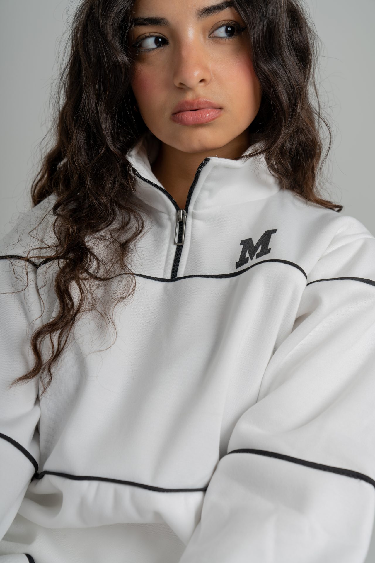 سوت ميلتون كاجوال بستايل رياضي Michigan set - White - الصورة 8