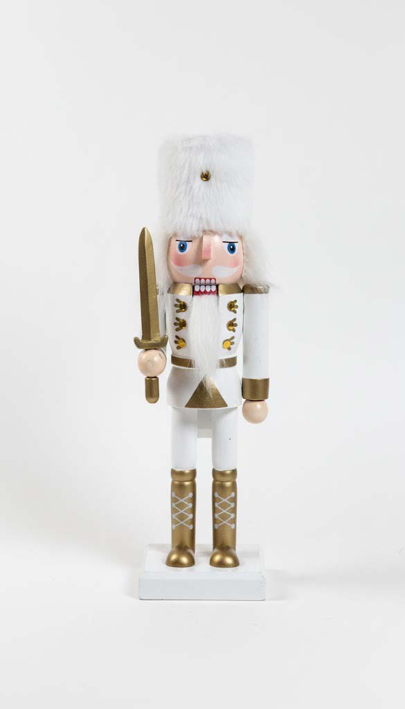 جندي كريسماس خشبي - 27سم