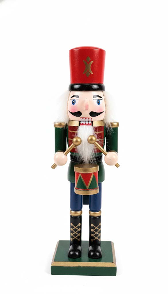 جندي كريسماس خشبي - 27سم - الصورة 3