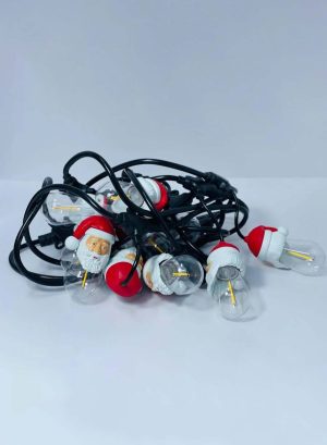 اضاءة LED خارجية بتصميم بابا نويل