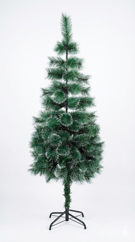شجرة كريسماس قنفد بقاعدة حديد- 150 سم