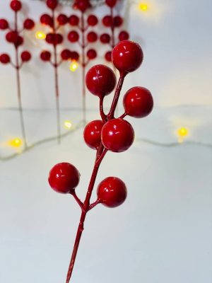 كريز زينة للكريسماس احمر